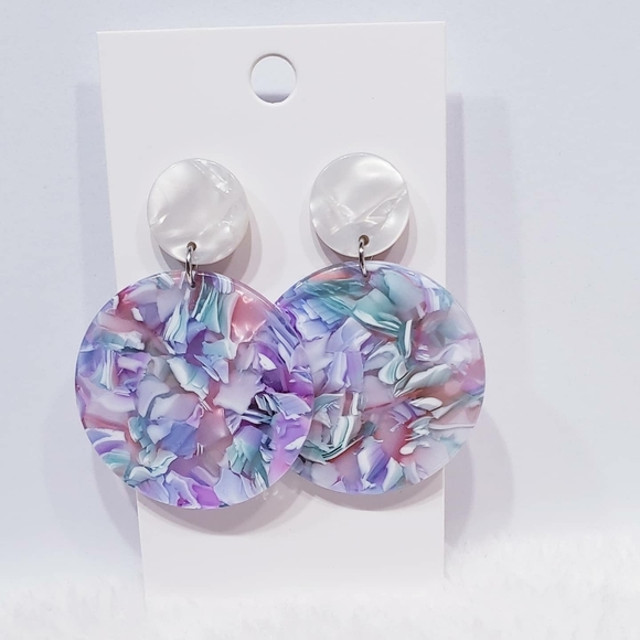 Acrylic Earrings - Picture 1 of 4